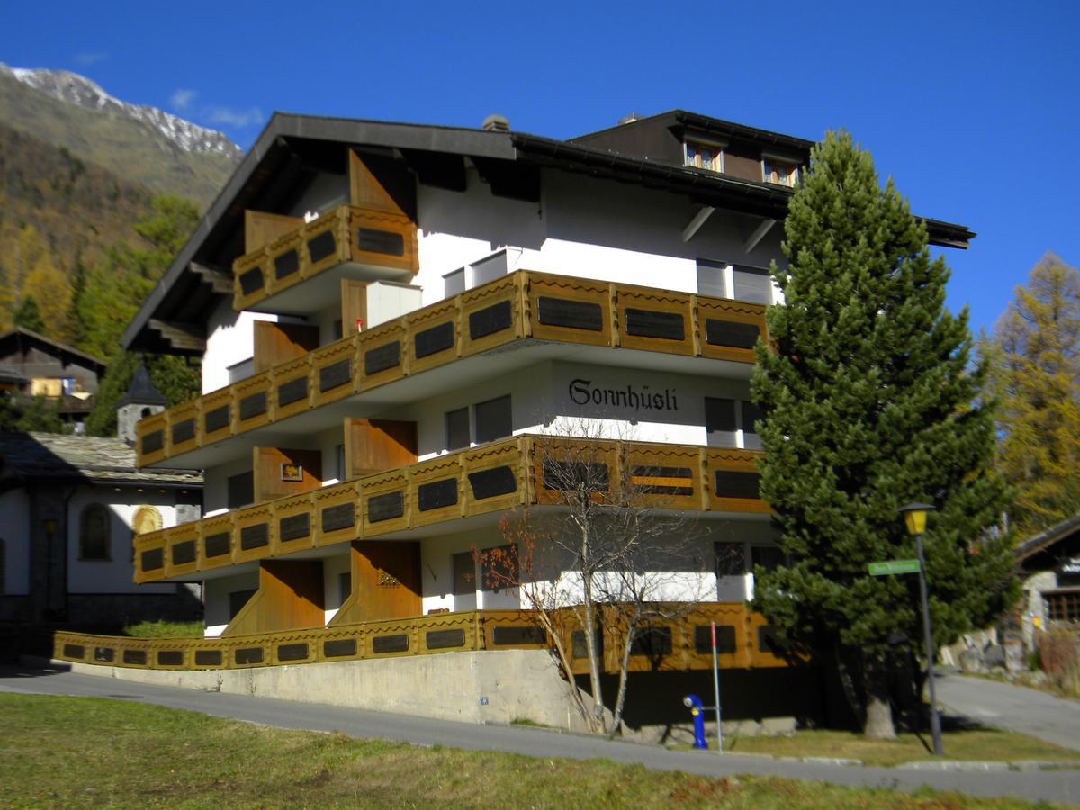 Sonnhuesli Dachwohnung 萨斯费 外观 照片